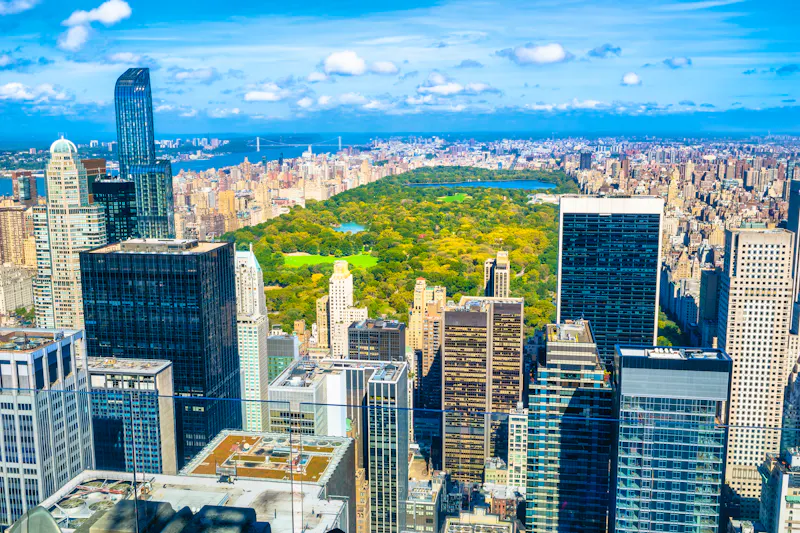 Blick vom Top of the Rock zum Central Park - &copy;Nido Huebl - stock.adobe.com