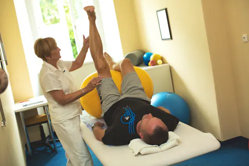 Teplice - Kurhaus Kaiserbad - Reha-Anwendung &ndash; &copy; Ales Vojacek