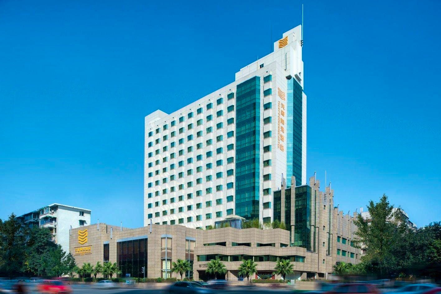 Tianfu Sunshine Hotel in Chengdu, China - Hotel von außen &nbsp;&ndash;&nbsp;&copy;&nbsp;Tianfu Sunshine Hotel