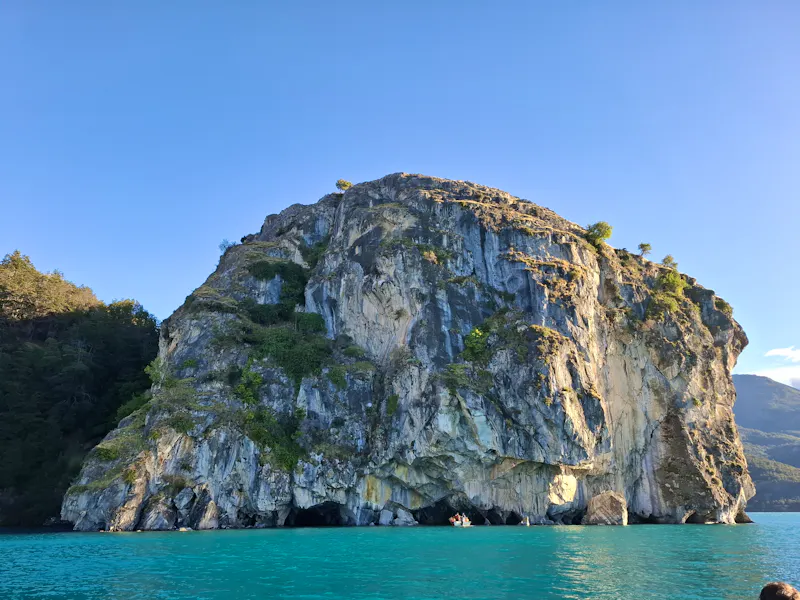 Marmorhöhlen auf dem Lago General Carrera - &copy;Sylvia Sann