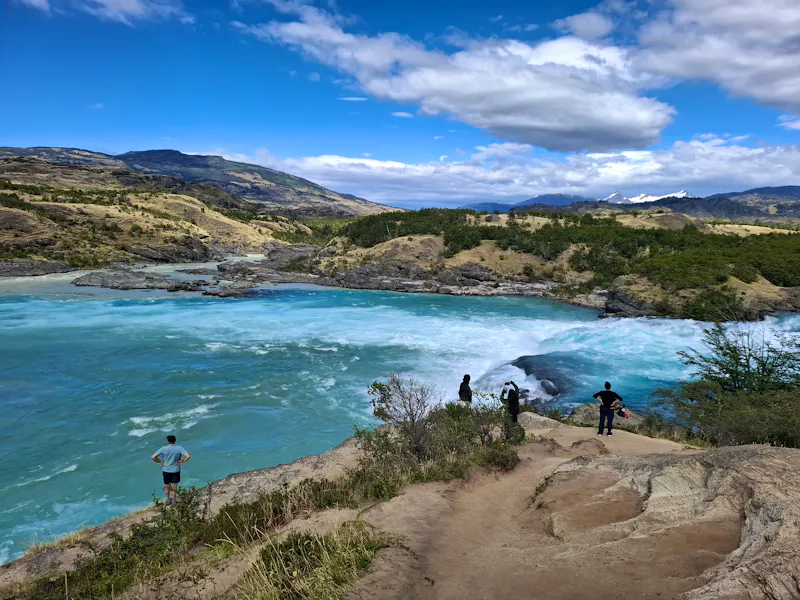 Zusammenfluss Rio Baker und Rio Neff - &copy;Sylvia Sann