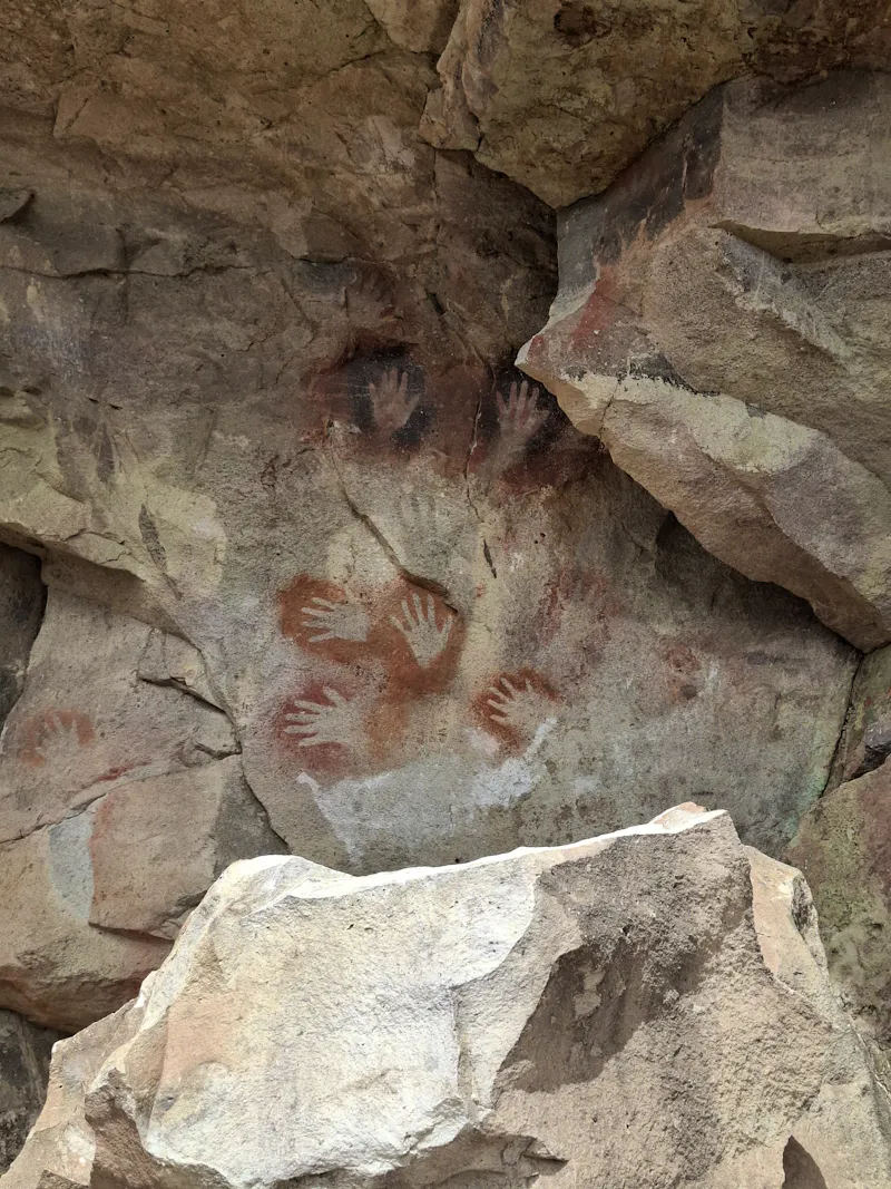 Höhlenmalerei Cueva de las Manos - &copy;Sylvia Sann