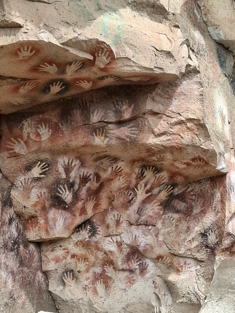 Höhlenmalerei Cueva de las Manos - &copy;Sylvia Sann