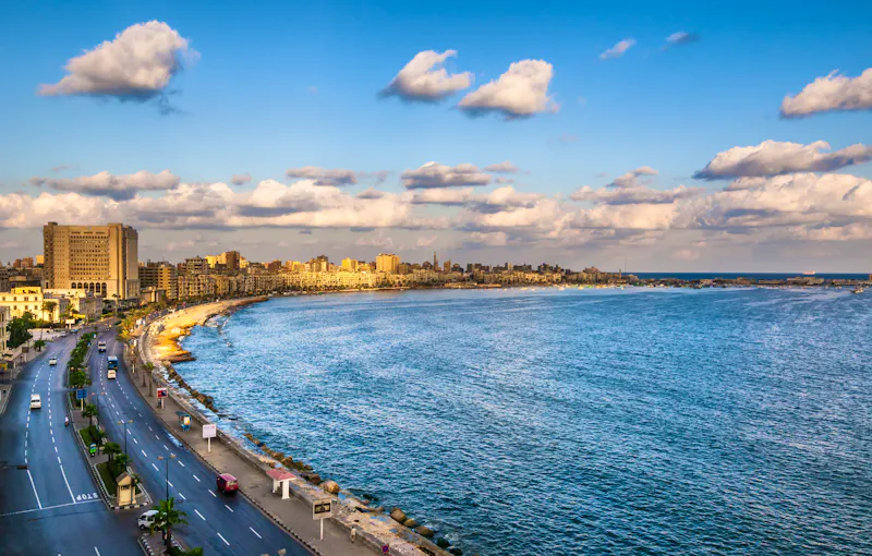 Hafen von Alexandria in Ägypten - &copy;javarman