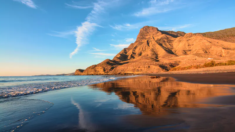 ElRisco, REFLEJO ROQUE FANEQUE, AGAETE (SPANIEN) - &copy;Gran Canaria, www.grancanaria.com