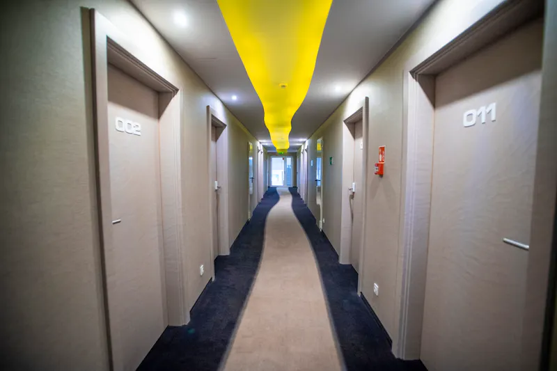 Hotelflur im West Baltic Resort &ndash; &copy;IdeaSpa Travel