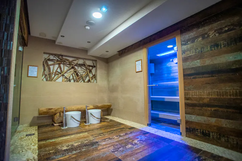 Sauna im West Baltic Resort &ndash; &copy;IdeaSpa Travel