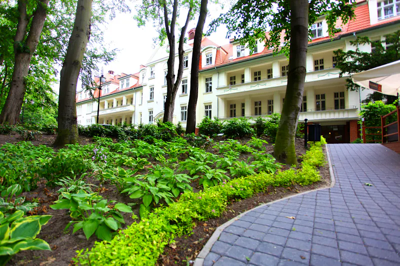 Außenbereich vom Hotel Kaisers Garten &ndash; &copy;ARTUR KUBASIK