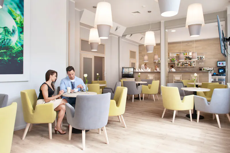 Lobby im Hotel Kaisers Garten &ndash; &copy;jfk design