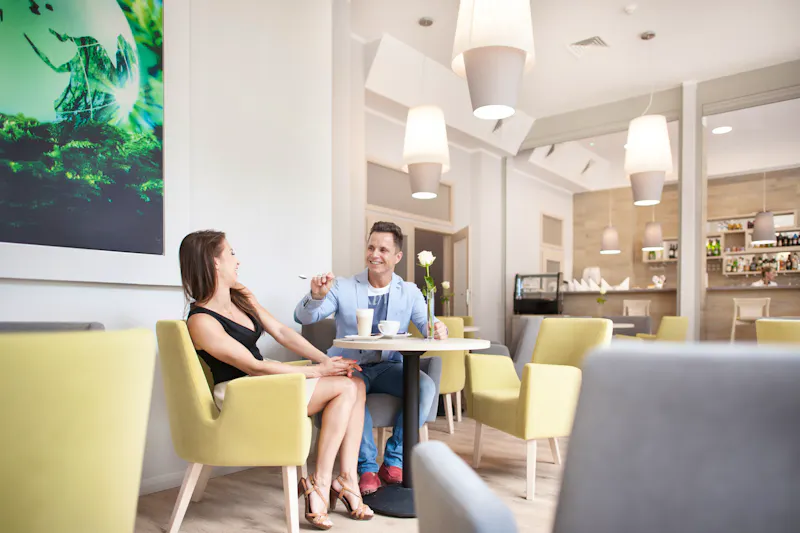 Lobby im Hotel Kaisers Garten &ndash; &copy;jfk design