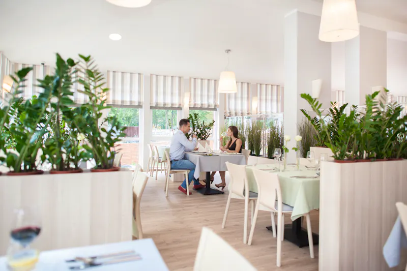 Restaurant im Hotel Kaisers Garten &ndash; &copy;jfk design