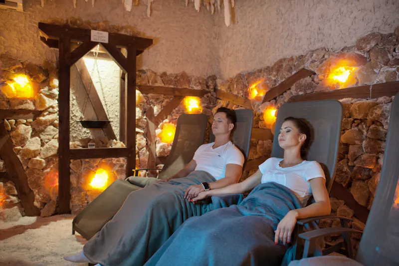 Salzgrotte im Hotel Kaisers Garten &ndash; &copy;jfk design