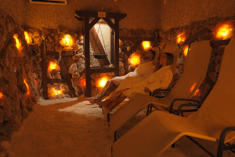 Salzgrotte im Hotel Kaisers Garten &ndash; &copy;IdeaSpa Travel