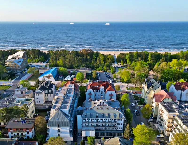 Vogelperspektive vom Hotel Afrodyta Spa &ndash; &copy;IdeaSpa Travel