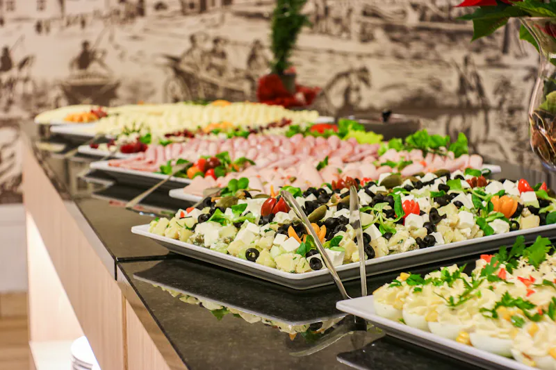 Buffet im Hotel Afrodyta Spa &ndash; &copy;IdeaSpa Travel