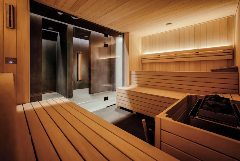Sauna im NICKEL Resort & Wellnest &ndash; &copy;IdeaSpa Travel