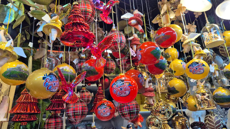Edinburgh: Weihnachtsmarkt - &copy;Sinah Witzig - Eberhardt TRAVEL