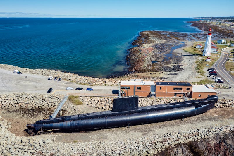 Pointe-au-Père bei Rimouski am Sankt-Lorenz-Strom - &copy;Zenstratus - stock.adobe.com