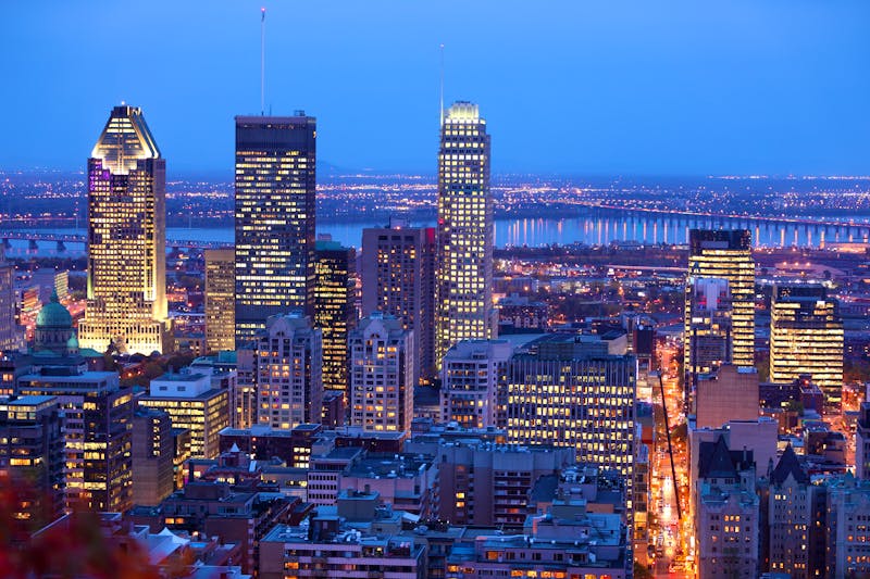 Skyline von Montreal am Abend - &copy;Maridav - stock.adobe.com