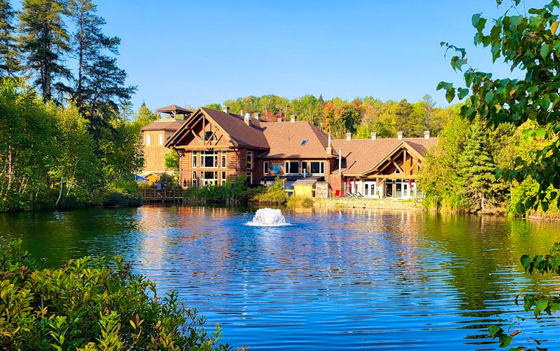 Auberge du Lac Taureau in der Provinz Quebec - &copy;Susanne Schirmann - Eberhardt TRAVEL
