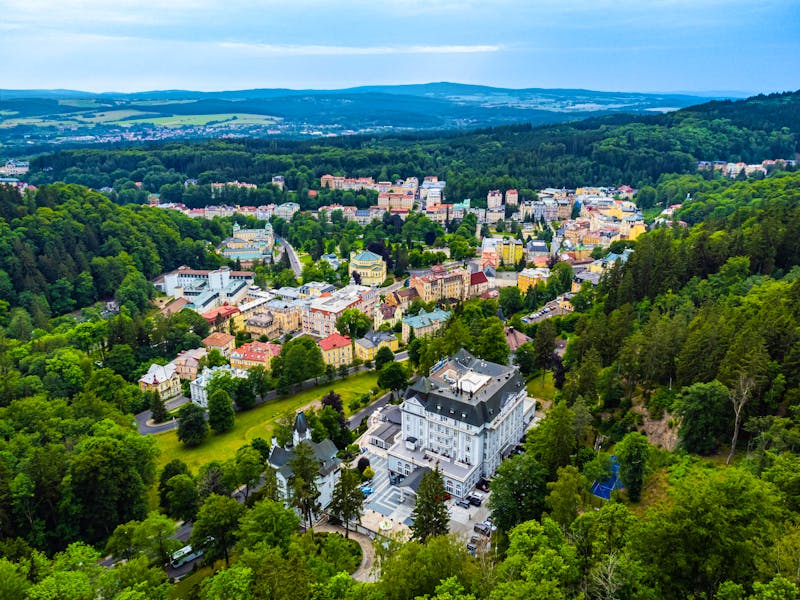 Marienbad - Hotel Esplanade Spa & Golf Resort - Aussenansicht &ndash; &copy;Hotel Esplanade Spa & Golf Resort Marienbad