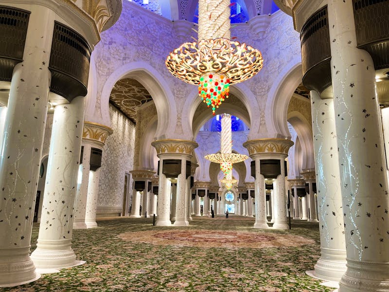 Sheikh Zayed Grand Moschee Abu Dhabi - &copy;Vicky Kern - Eberhardt TRAVEL