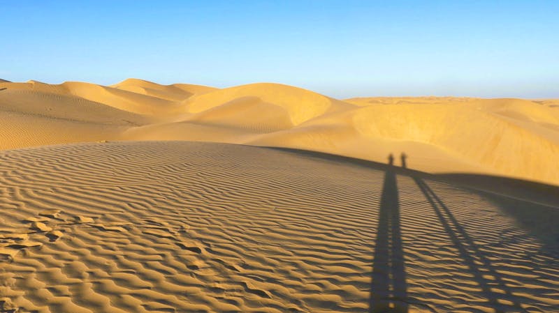 Auf den Sanddünen der  Rub-al-Chali  - &copy;Frank Nimschowski - Eberhardt TRAVEL
