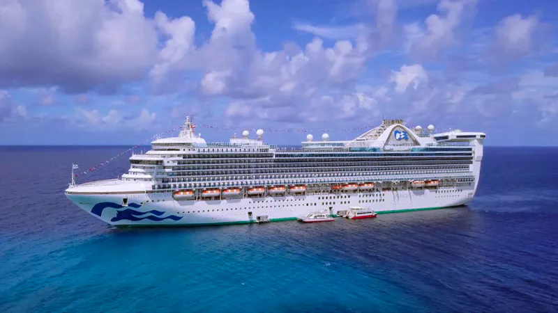 Kreuzfahrtschiff Caribbean Princess - &copy;Princess Cruises