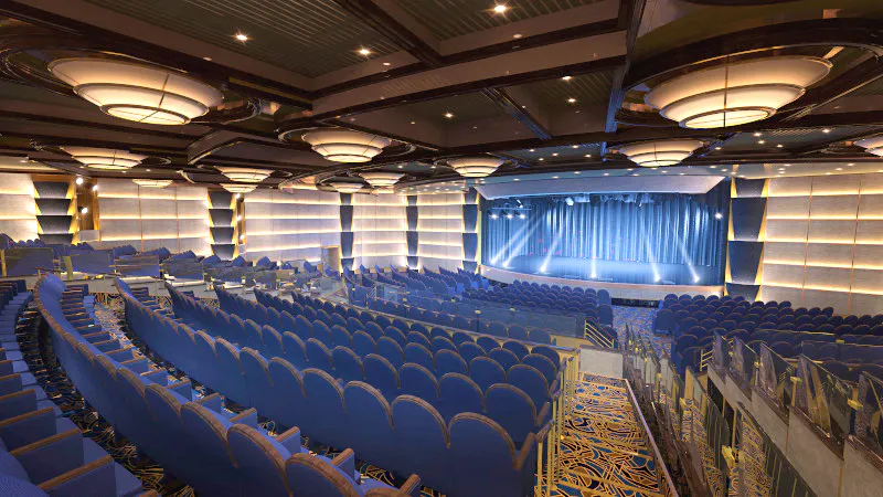 Theater auf dem Kreuzfahrtschiff von Princess Cruises - &copy;Princess Cruises