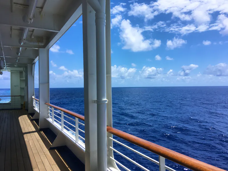 Seetag auf dem Princess Cruises Schiff - &copy;Andreas Wolfsteller - Eberhardt TRAVEL