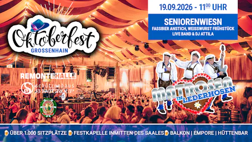 Seniorenwiesn in Grossenhain &ndash; &copy; Eberhardt TRAVEL