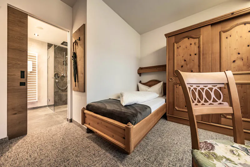 Hotel Rose Mayrhofen Einzelzimmer Klassik &ndash; &copy;Ing  Thomas Buchberger