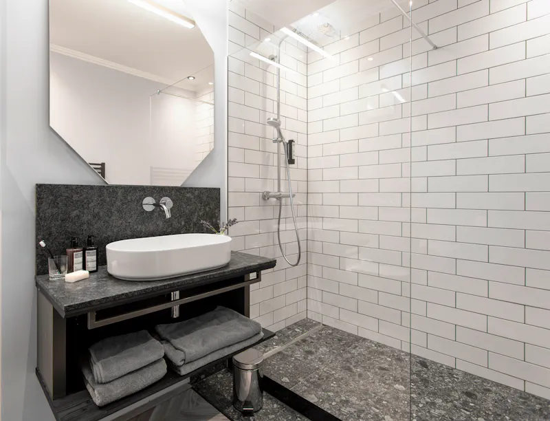 Hotel Zillertalerhof in Mayrhofen - Badezimmer-Style &ndash; &copy;Hotel Zillertalerhof in Mayrhofen