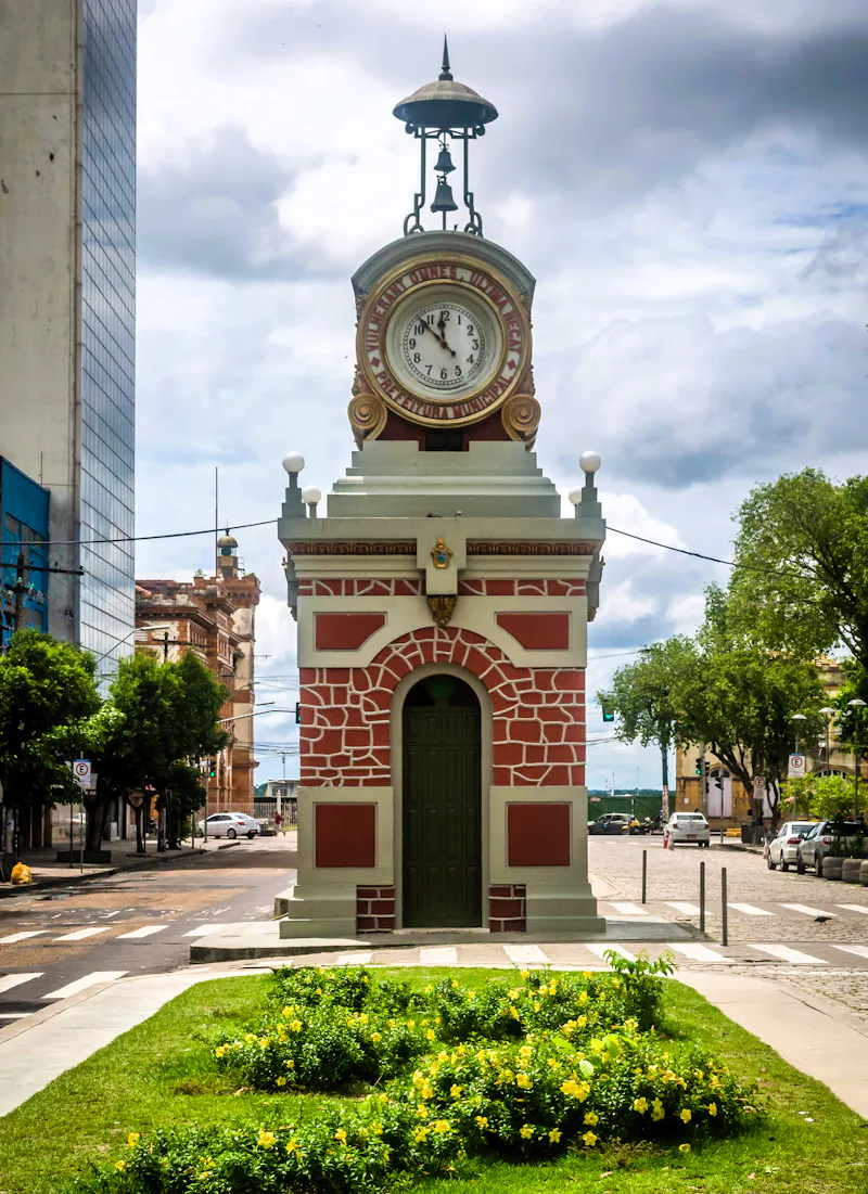 die Stadtuhr von Manaus - &copy;Marcos Mello - stock.adobe.com