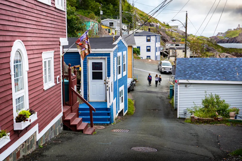 Old Battery Road in St. John's in Neufundland - &copy;Ramon Cliff - stock.adobe.com
