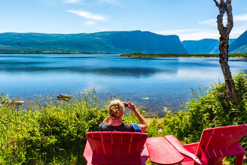Blick auf den Fjord Western Brook Pond - &copy;Boss Photographic - stock.adobe.com
