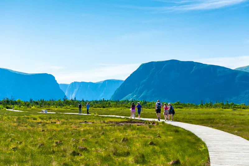 Wanderweg zum Western Brook Pond  - &copy;Boss Photographic - stock.adobe.com