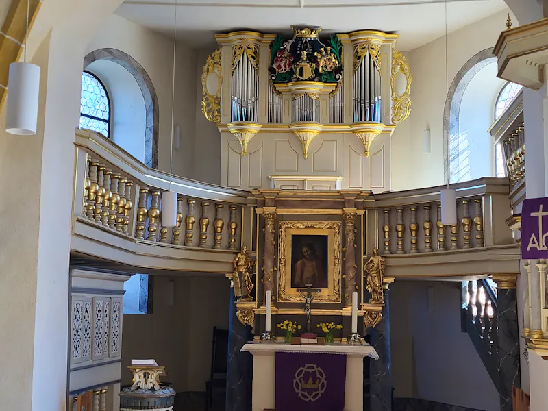 Schlosskapelle Orgel - &copy;Antje Müller/art bohème