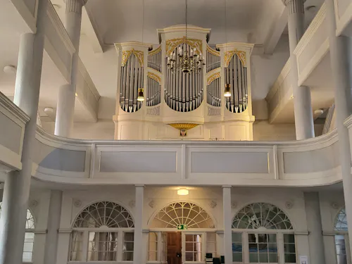 Claußnitz Orgel &ndash; &copy; Antje Müller/art bohème