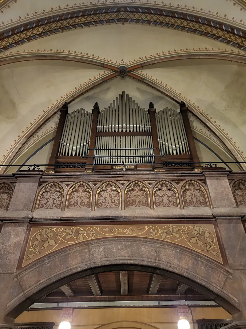 Geringswalde Kirche Orgel - &copy;Antje Müller/art bohème