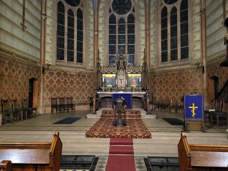 Geringswalde Kirche altar - &copy;Antje Müller/art bohème