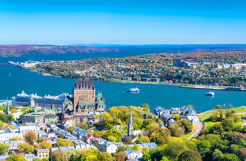 Quebec City am Sankt-Lorenz-Strom - &copy;Pascale Gueret - stock.adobe.com