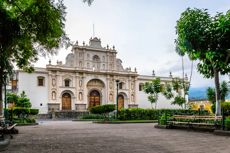 Kathedrale des Heiligen José in Antigua in Guatemala - &copy;Mltz - stock.adobe.com