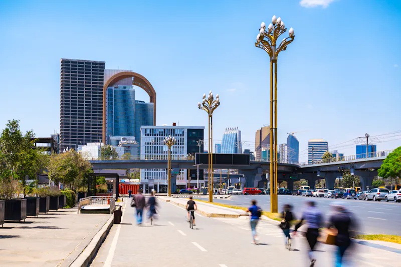 Unterwegs im modernen Addis Abeba - &copy;Agnieszka Gaul - stock.adobe.com