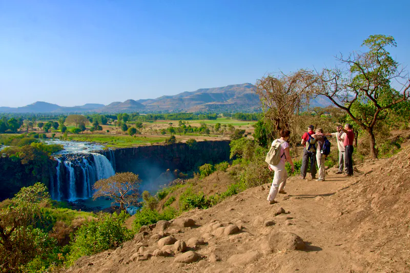 Wasserfälle des Blauen Nil bei Bahir Dar - &copy;Alexander - stock.adobe.com