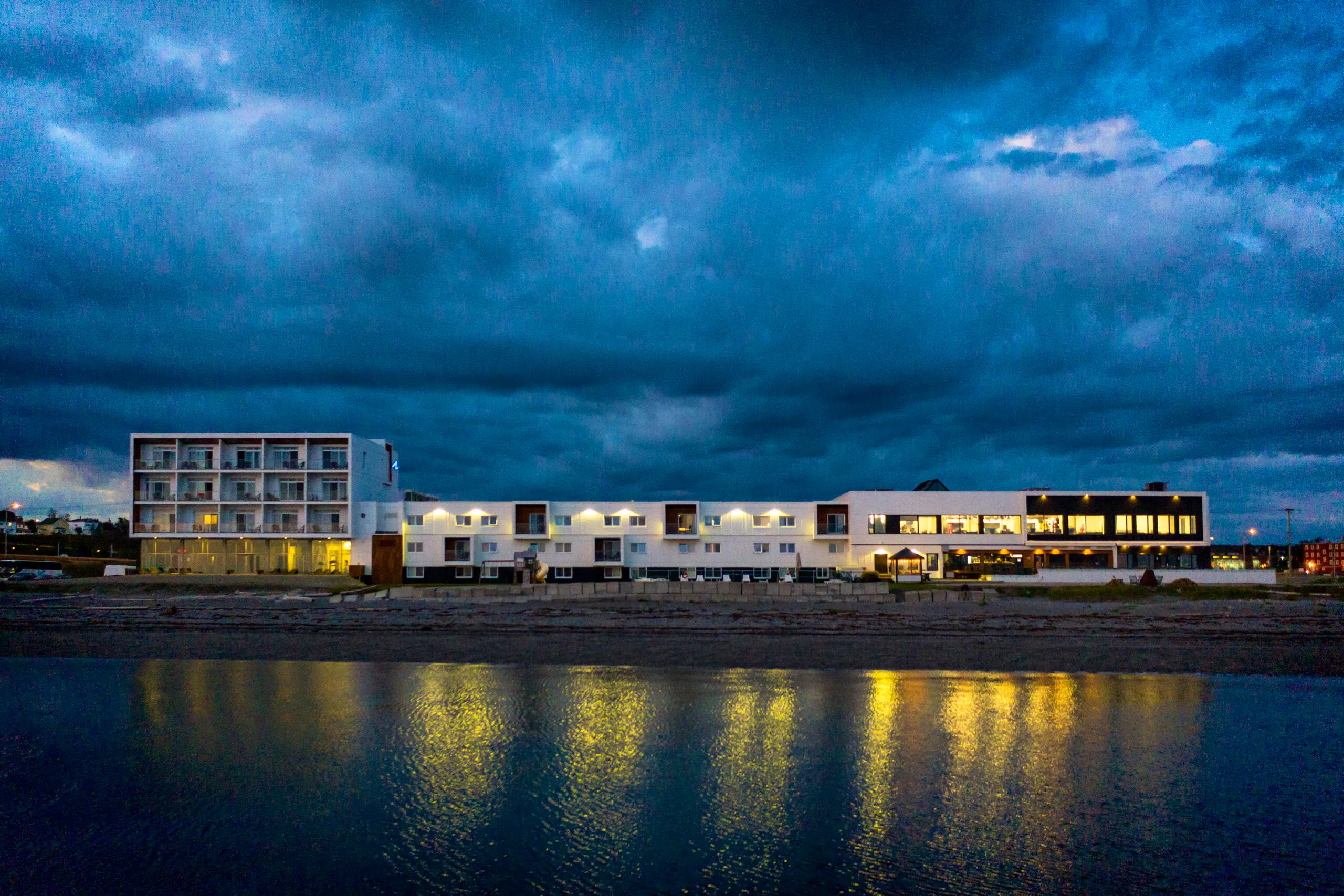 Riôtel Matane‎ in Matane, Kanada - Hotel von außen &nbsp;&ndash;&nbsp;&copy;&nbsp;Riôtel Matane‎