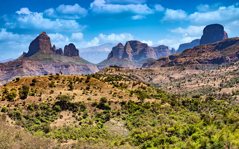 Simien Mountains Nationalpark im Norden von Äthiopien - &copy;rudiernst - stock.adobe.com