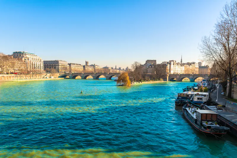 Der Fluss Seine durchquert die Hauptstadt Paris  - &copy;Jørgsson Photography - stock.adobe.com