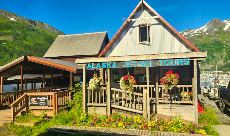 Alte Goldgräberhäuser in Whittier - &copy;Petra Hady - Eberhardt TRAVEL