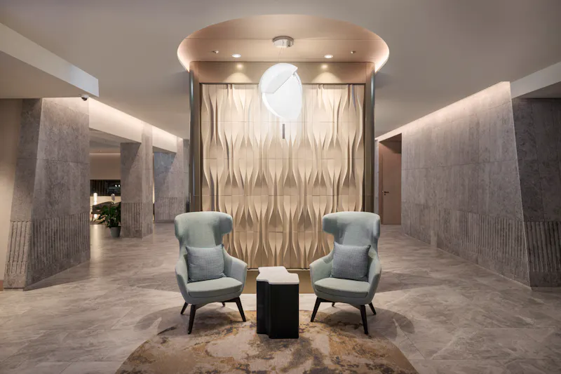 Sitzmöglichkeiten im Marine Hotel &ndash; &copy;Zdrojowa Gruppe